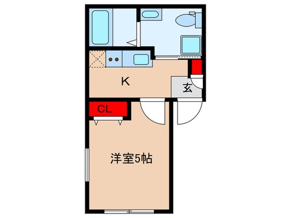 Ｋ－ＲＥＳＩＤＥＮＣＥ浮間舟渡の物件間取画像